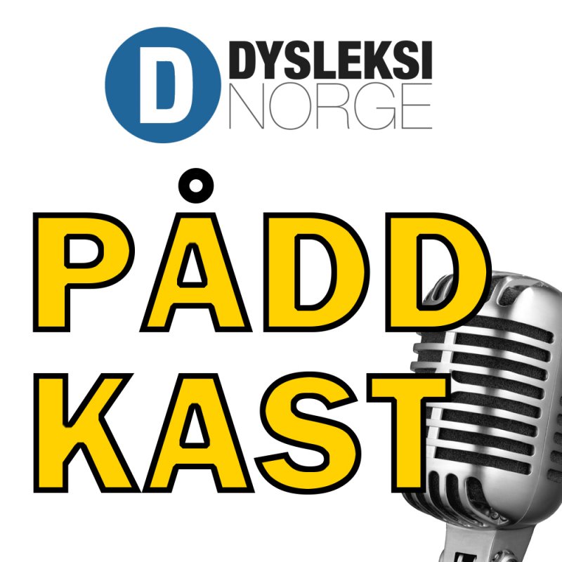 Logoen til Dysleksi Norges podkast